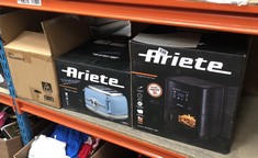 3 X ASSORTED ITEMS TO INCLUDE ARIETE VINTAGE 4 SLICE TOASTER (DELIVERY ONLY)