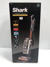 SHARK ANTI HAIR WRAP UPRIGHT BAGLESS VACUUM CLEANER NAVY/ORANGE NZ801UKT - RRP £299 (DELIVERY ONLY)