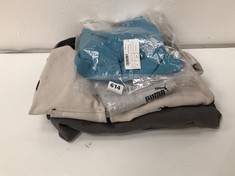 4 X ASSORTED CLOTHING ITEMS TO INCLUDE ADIDAS AEROREADY BLUE TOP IN SIZE SMALL (DELIVERY ONLY)