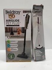 2 X BELDRAY VACUUM TO INCLUDE AIR GLIDE PET PLUS+ PLATINUM EDITION VACUUM CLEANER (DELIVERY ONLY)