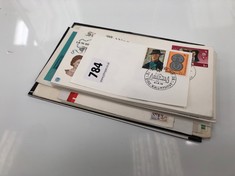 VINTAGE STAMPS ON SHEETS, FIRST DAY COVERS (DELIVERY ONLY)