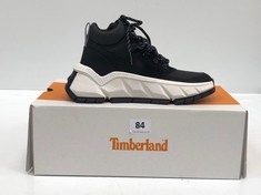 TIMBERLAND TURBO MID HIKER BLACK SUEDE BOOTS SIZE 4 (DELIVERY ONLY)