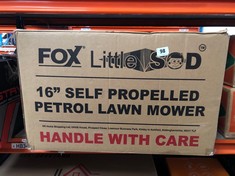 FOX LITTLE SOD 16" SELF PROPELLED PETROL LAWN MOWER RRP- £289.95 (DELIVERY ONLY)