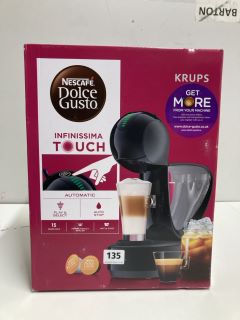 NESCAFE DOLCE GUSTO INFINISSIMA TOUCH COFFEE MACHINE