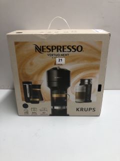NESPRESSO VERTUO NEXT & AEROCCINO 3 COFFEE MACHINE