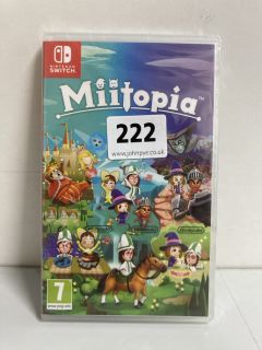 MIITOPIA GAME FOR NINTENDO SWITCH (PEGI 7) - SEALED