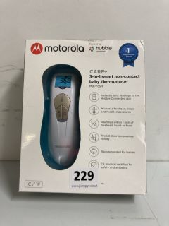 MOTOROLA CARE+ 3-IN-1 SMART NON CONTACT BABY THERMOMETER