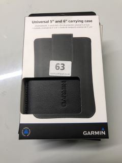 6 X GARMIN UNIVERSAL 5" AND 6" CARRYING CASES