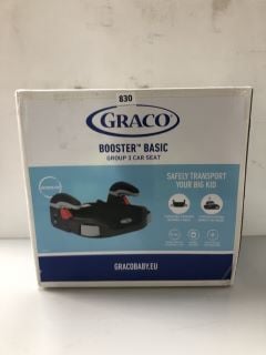 GRACO BOOSTER BASIC GROUP 3 CAR SEAT