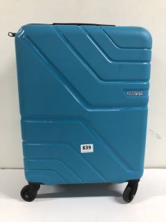 AMERICAN TOURISTER SMALL BLUE SUITCASE
