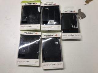 5 X TOMTOM 6" PROTECTIVE CASES