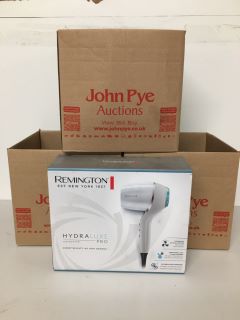 QTY OF ASSORTED ITEMS TO INCLUDE REMINGTON HYDRALUXE PRO HAIRDRYER
