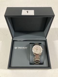 TAG HEUER CARRERA QUARTZ LADIES WATCH - MODEL NUMBER WBK1318.BA0652, COMES COMPLETE WITH BOX - RRP £2750