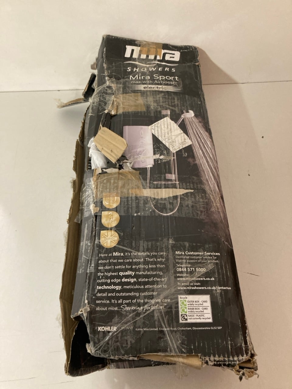 John Pye Auctions MIRA SHOWERS MIRA SPORT MAX WITH AIRBOOST ELECTRIC