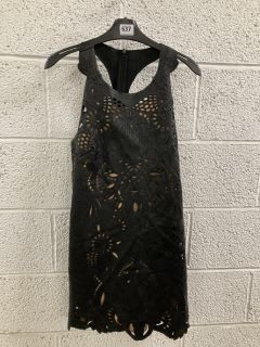 WOMEN'S DESIGNER DRESS IN BLACK - SIZE S