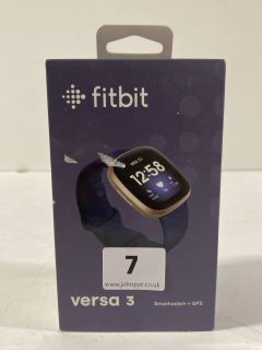 FITBIT VERSA 3 SMARTWATCH & GPS