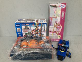 QTY OF ASSORTED ITEMS INC VTECH MARBLE RUSH