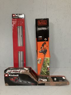 3 X ASSORTED ITEMS INC EINHELL HEDGE TRIMMER