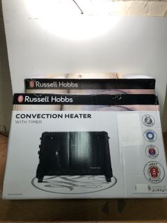 2 X RUSSELL HOBBS CONVECTION HEATERS