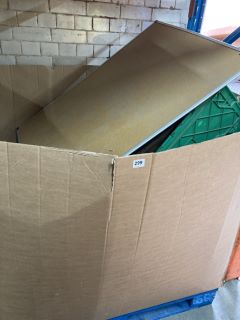 PALLET OF ASSORTED ITEMS INC DISPLAY BOARD