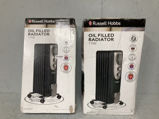 2 X RUSSELL HOBBS RADIATORS