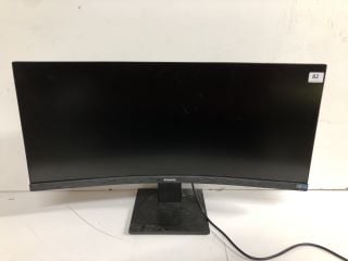 PHILLIPS CURVED GAMING MONITOR MODEL: 346B1 (POWER FAULT)