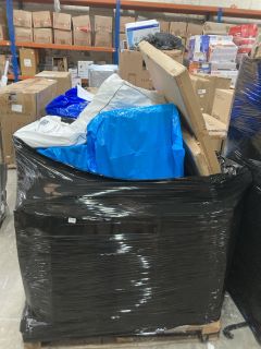 PALLET OF ASSORTED ITEMS INC HEATED BLANKET