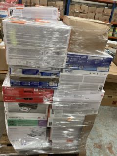 PALLET OF ASSORTED PRINTERS INC EPSON EXPRESSION HOME