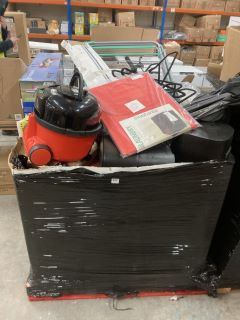 PALLET OF ASSORTED ITEMS INC HENRY THE HOOVER