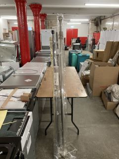 QTY OF ASSORTED JOHN LEWIS CURTAIN POLES