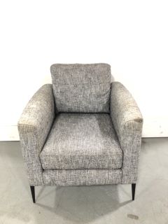 Horizons grey slub chair RRP £971