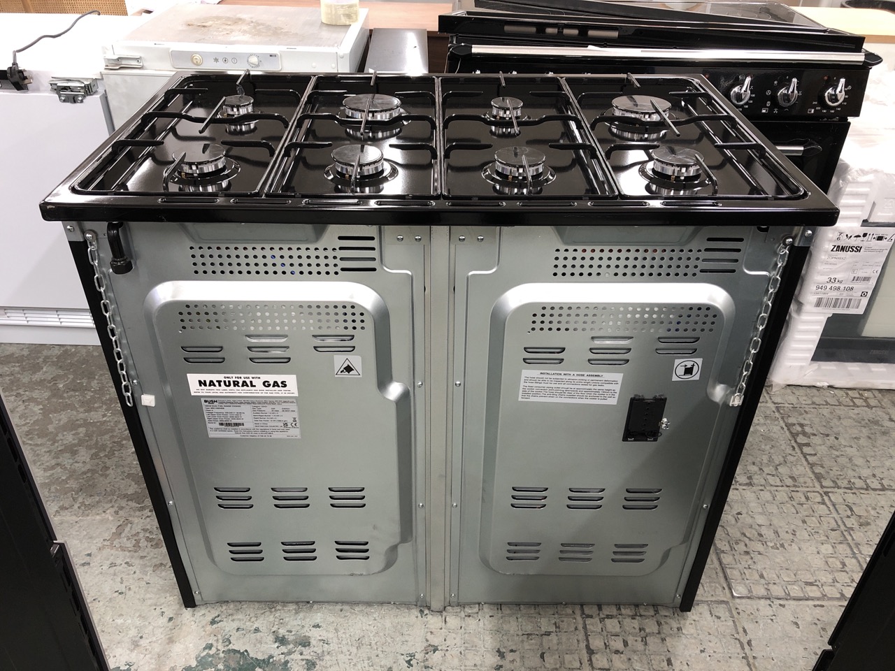 John Pye Auctions BUSH DUAL FUEL RANGE COOKER MODEL NO BRC100DHEB