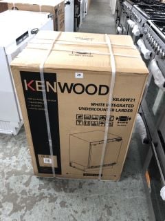 KENWOOD UNDERCOUNTER INTEGRATED FRIDGE MODEL NO: KIL60W21 (IN PACKAGING)