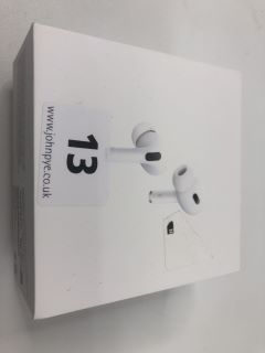 APPLE AIRPODS PRO EARPODS IN WHITE: MODEL NO A2698 A2699 A2700 (WITH BOX)  [JPTN37798]