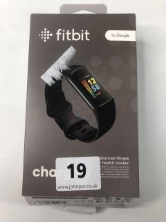 FITBIT CHARGE 5 ADVANCED FITNESS & HEALTH TRACKER IN GRAPHITE STAINLESS STEEL  CASE: MODEL NO FB423 (WITH BOX)  [JPTN37823]