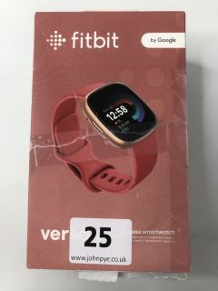 FITBIT VERSA 4 FITNESS SMARTWATCH IN PINK: MODEL NO FB523 (WITH BOX)  [JPTN37820]