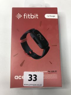 FITIBIT ACE 3 SMARTWATCH IN BLACK AND SPORT RED. (WITH BOX)  [JPTN37836]