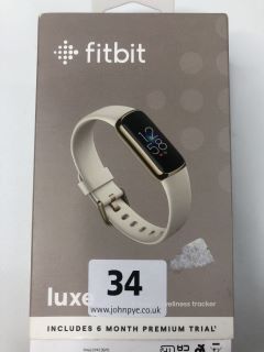 FITBIT LUXE FITNESS + HEALTH TRACKER IN SILVER: MODEL NO FB422 (WITH BOX)  [JPTN37808]