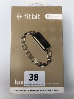 FITBIT LUXE FITNESS + HEALTH TRACKER IN GOLD: MODEL NO FB422 (WITH BOX)  [JPTN37826]