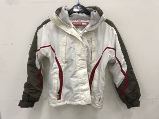 TRESPASS JACKET IN WHITE UK SIZE S, APPROX RRP Â£70