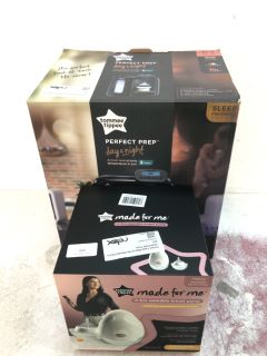 2 X ITEMS, TOMMEE TIPPEE PERFECT PREP & TOMMEE TIPPEE BREAST PUMP - RRP £170