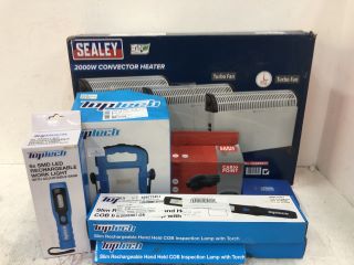 7X ITEMS TO INCLUDE SEALEY CONVECTOR HEATER AND PAGID BRAKE SERVICE TOOLS RRP-£160