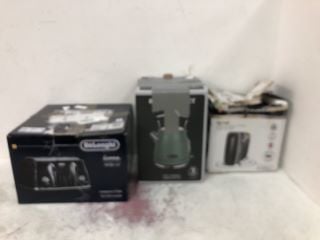 3X ITEMS TO INCLUDE RUSSELL HOBBS RETRO FLATBED FAN HEATER RRP-£150