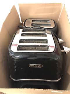4X TOASTERS TO INCLUDE KENWOOD 2 SLICE IN GREY RRP-£150