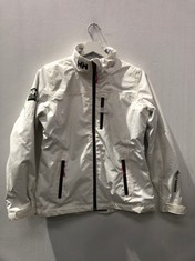 HELLY HANSEN COAT WHITE COLOUR SIZE XS - LOCATION 29A.