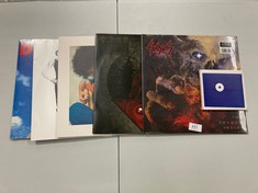 5 X VINYLS OF VARIOUS ARTISTS INCLUDING BEACOUP FISH RECORD - LOCATION 50B.
