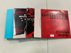 5 X VINYLS OF DIFFERENT ARTISTS INCLUDING ANDRES CALAMARO - LOCATION 34B.