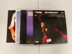 5 X VINYL BY VARIOUS ARTISTS INCLUDING THE WEEKND - LOCATION 14B.