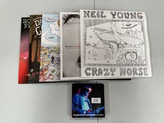 5 X VINYLS OF VARIOUS ARTISTS INCLUDING NEIL YOUNG CD - LOCATION 6B.