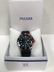 SEIKO UK LIMITED - EU PULSAR DIVER DRESS WATCH WITH SILICONE STRAP PG8297X1.